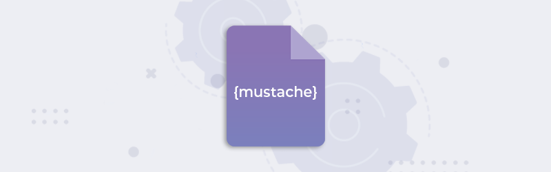 How to create a mail merge mustache template?