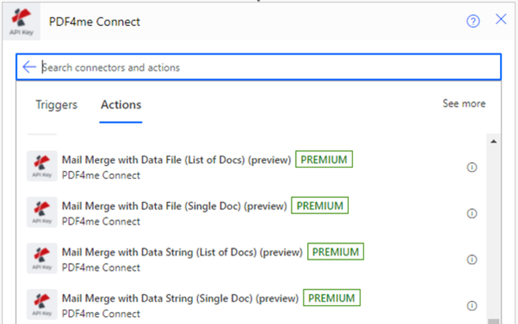 Doğru Adres mektup birleştirme bağlayıcısını seçin