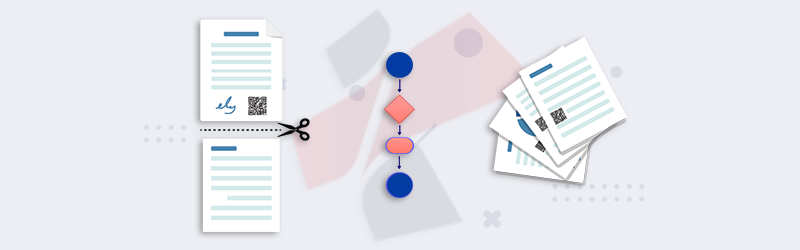 Split PDF by barcode and rename files using PDF4me Workflows