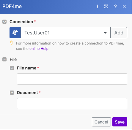 Änderungsnachverfolgung in Word in Make aktivieren