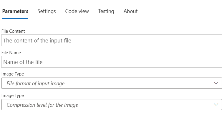 Compress Image action