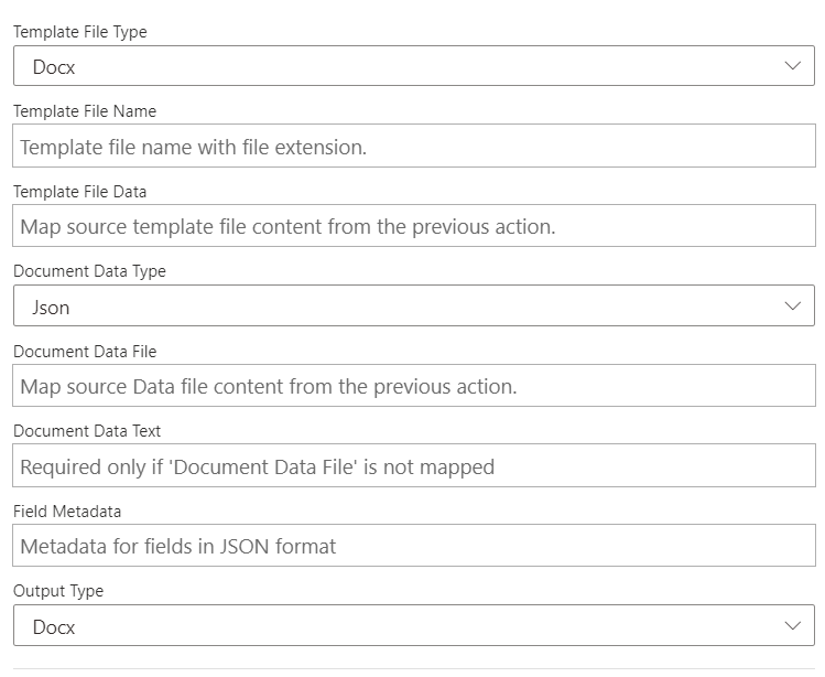 Generate Document (Single) in PDF4me