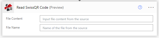 Read swiss Qr action