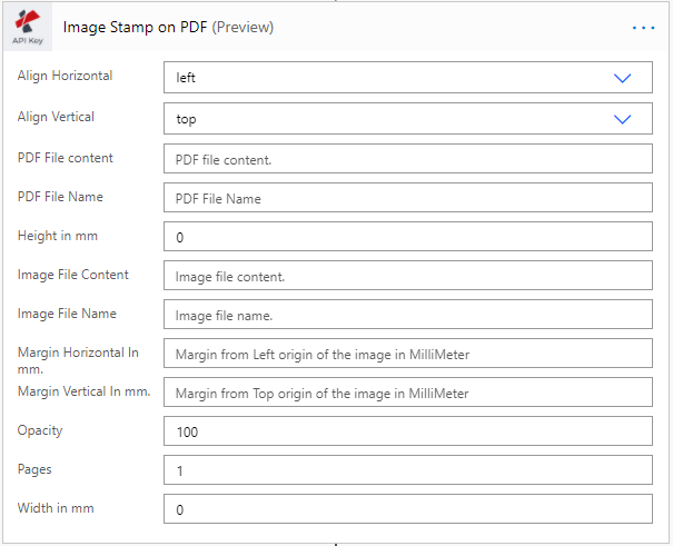 Add Image Stamp to PDF